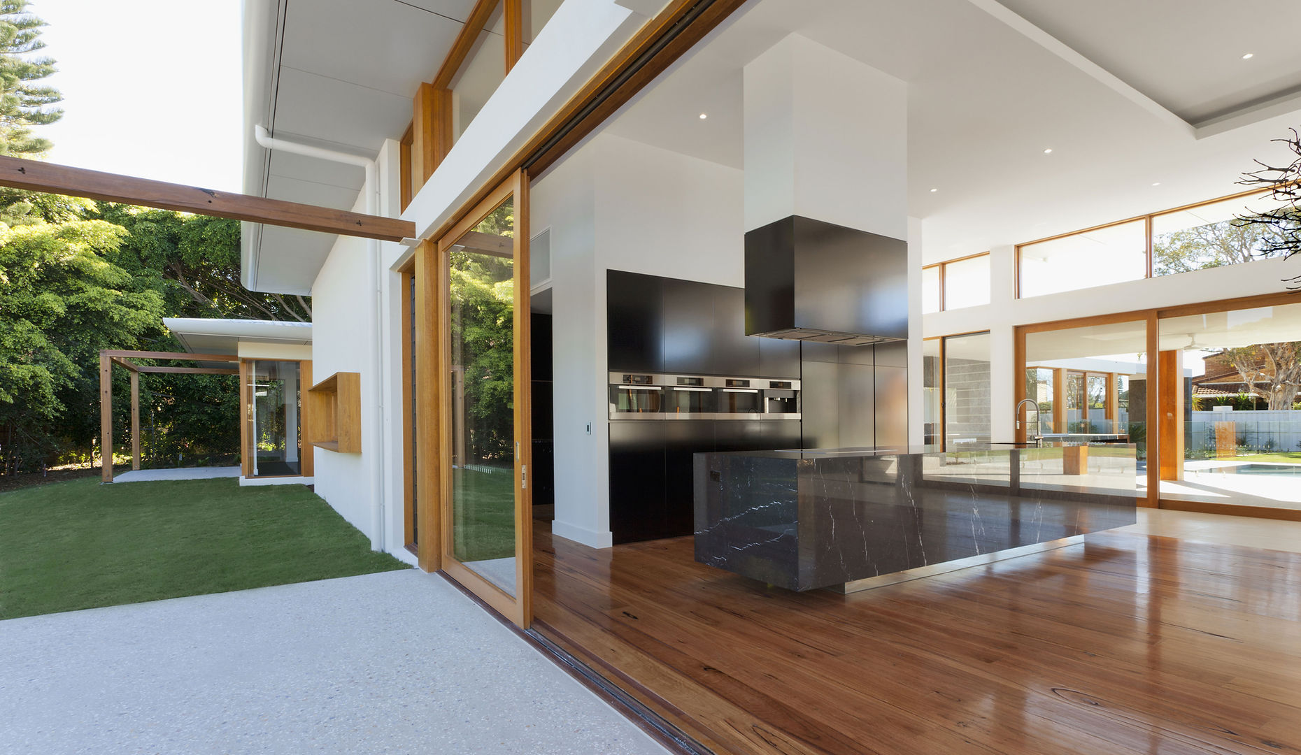 Kitchen and Living Area