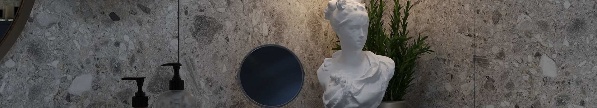 Marble Wall Bathroom